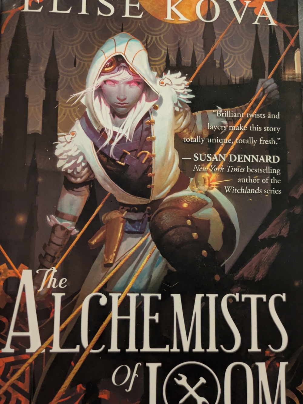 The Alchemists of Loom Hardback Book By Elise Kova